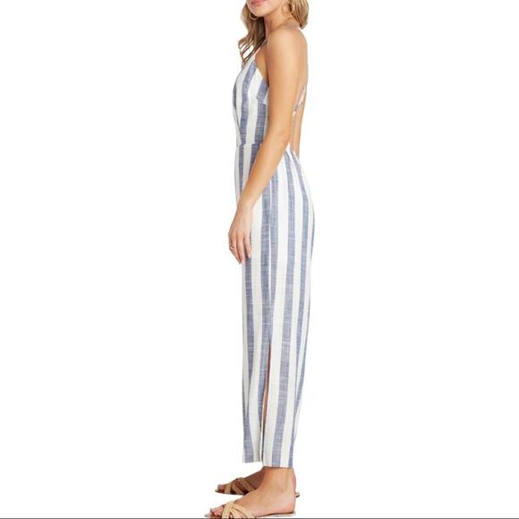 WILLOW Eli Open Back Linen Blend Jumpsuit Medium NWT - Picture 4 of 10